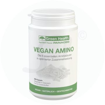 Green Health Vegan Amino Kapseln 200 Stk. (Rezeptfrei)