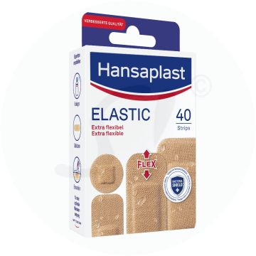 Hansaplast Elastic Strips 4 Größen 40 Stk. (Rezeptfrei)