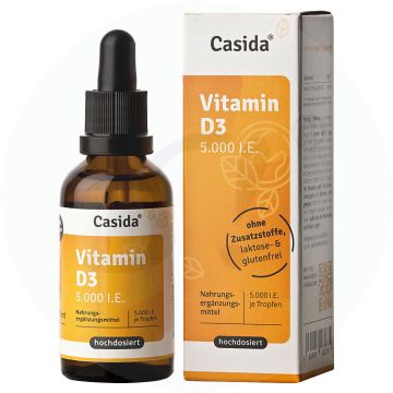 Casida Vitamin D3 Tropfen 5000 I.E. 50 ml