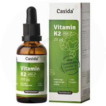 Casida Vitamin K2 Tropfen MK-7 50 ml