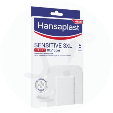 Hansaplast Sensitive Steriler Wundverband 5 Stk. 