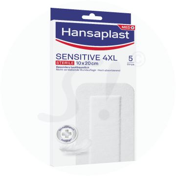 Hansaplast Sensitive Steriler Wundverband 4XL 5 Stk. (Rezeptfrei)