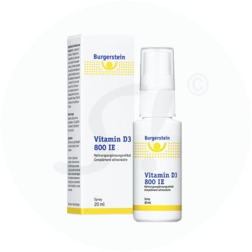 Burgerstein Vitamin D3 Spray 800 I.E. 20 ml