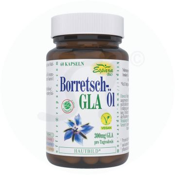 Borretschöl-GLA Bio Kapseln 60 Stk