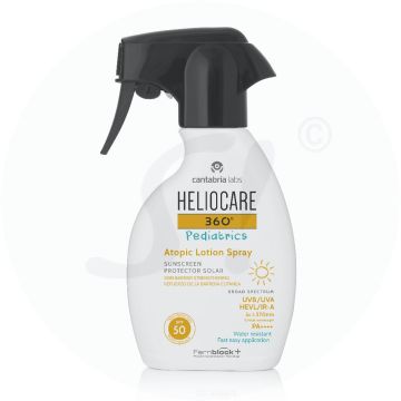 Heliocare 360° Pediatrics Atopic Lotion Spray SPF 50 250 ml