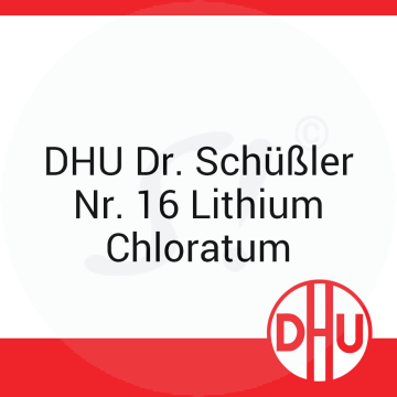 DHU Dr. Schüßler Nr. 16 Lithium Chloratum DHU 100 g D 12 Tabletten