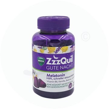 WICK ZzzQuil Gute Nacht Pastillen 60 Stk.