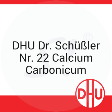 DHU Dr. Schüßler Nr. 22 Calcium Carbonicum DHU 20 g D 12 Tabletten