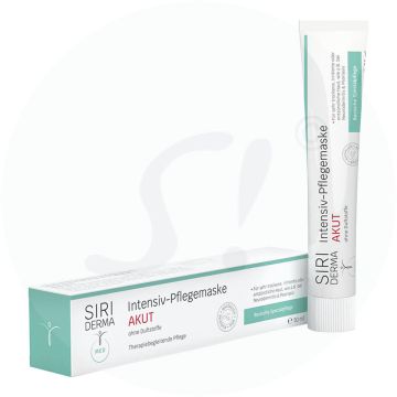 Siriderma Basische Intensiv-Pflegemaske Akut ohne Dufstoffe 50 ml