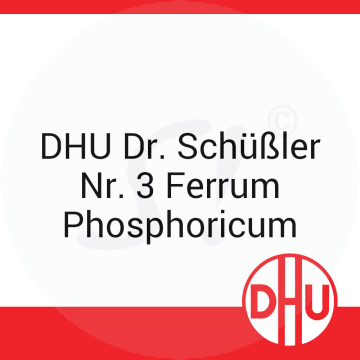 DHU Dr. Schüßler Nr. 3 Ferrum Phosphoricum DHU 250 g D 6 Tabletten