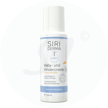 Siriderma Basische Baby- und Kindercreme