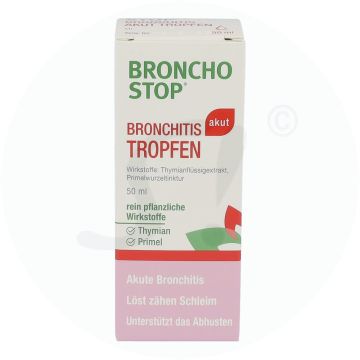 BRONCHOSTOP Bronchitis akut Tropfen 50 ml