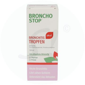 BRONCHOSTOP Bronchitis akut Tropfen 100 ml