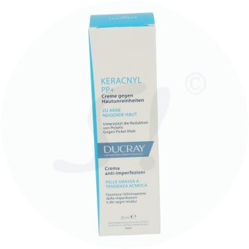 Ducray Keracnyl PP+ Creme gegen Hautunreinheiten 30 ml