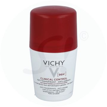 VICHY Deo Anti-Transpirant Clinical Control Roll-On 96h 50 ml