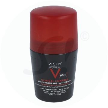 VICHY Homme Deo Anti Transpirant Clinical Control Roll-On 96h 50 ml