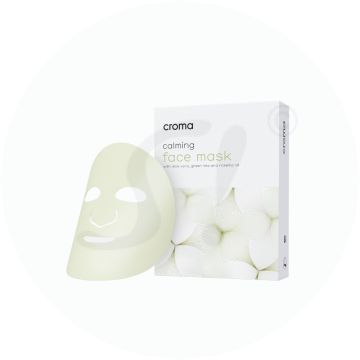 Croma Calming Green Tea Face Mask 8 Stk.