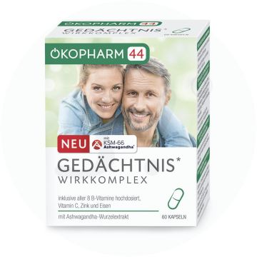 Ökopharm44® Gedächtnis Wirkkomplex Kapseln 60 Stk.