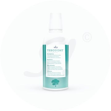Tebodont Mundspülung ohne Fluorid 500 ml