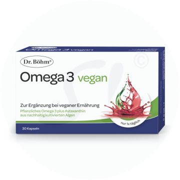 Dr. Böhm Omega 3 vegan 30 Stk.