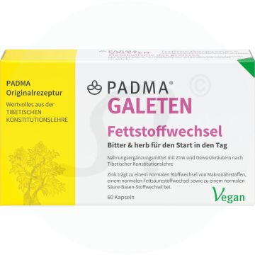 Padma Galeten Fettstoffwechsel Kapseln 60 Stk.