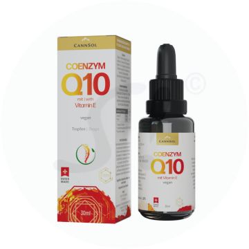 CannSol Coenzym Q10 mit Vitamin E Tropfen 30 ml