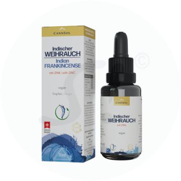 CannSol Indischer Weihrauch mit Zink Tropfen 30 ml