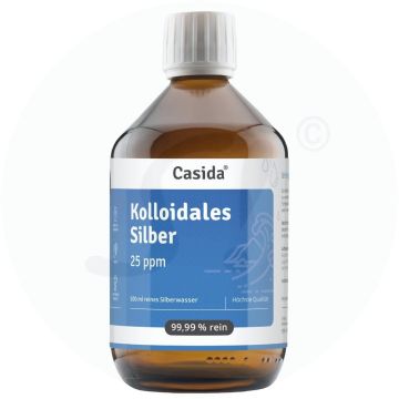 Casida Kolloidales Silber 25 ppm Spray 500 ml