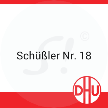 DHU Dr. Schüßler Nr. 18 DHU D 6 Tabletten 100 g