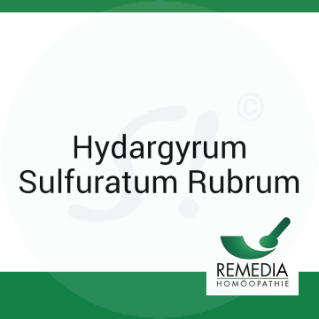 Hydargyrum Sulfuratum Rubrum Remedia 10 g LM 30 Globuli