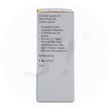 Similasan Tropfen gegen starkes Schwitzen 50 ml