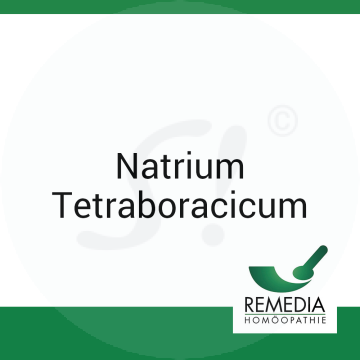 Natrium Tetraboracicum Remedia 20 g D 4 Globuli