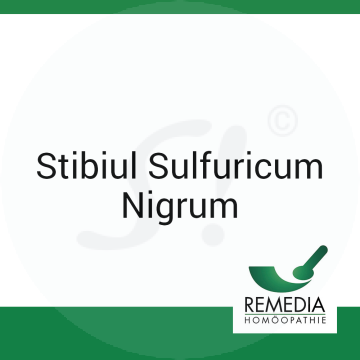 Stibiul Sulfuricum Nigrum Remedia 10 g C 30 Globuli