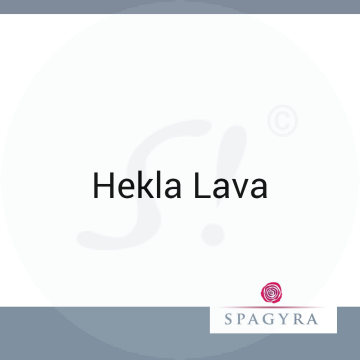Hekla Lava Spagyra 10 ml D 10 Globuli