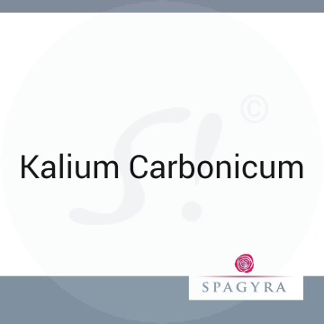 Kalium Carbonicum Spagyra 10 ml C 12 Globuli