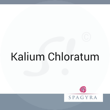 Kalium Chloratum Spagyra 10 ml D 12 Globuli