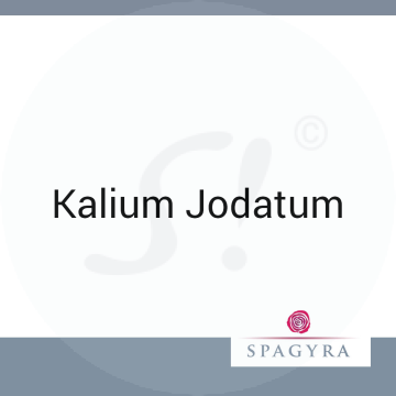 Kalium Jodatum Spagyra 10 ml D 12 Globuli