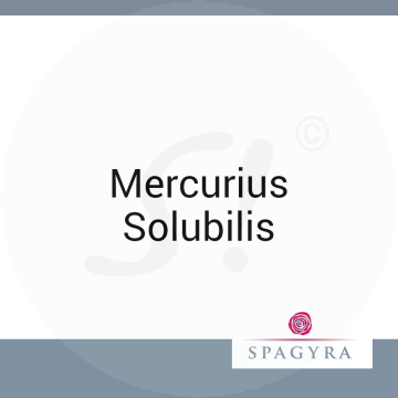 Mercurius Solubilis Spagyra 10 ml C 12 Globuli