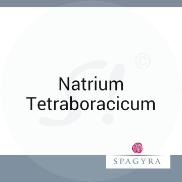 Natrium Tetraboracicum Spagyra 10 ml C 30 Globuli