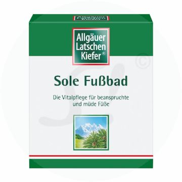 Allgäuer Latschenkiefer Sole Fußbad