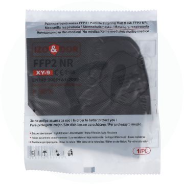 FFP2 Maske Schwarz 1 Stk.