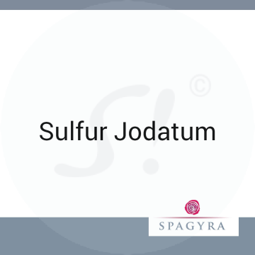 Sulfur Jodatum Spagyra D 6 Globuli 10 ml