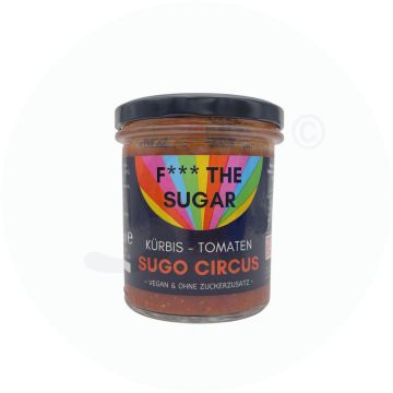 F*** THE SUGAR Kürbis Tomaten Sugo Circus 350 ml