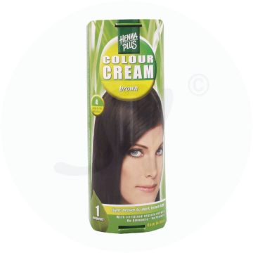 Henna Plus Colour Creme 60 ml Brown