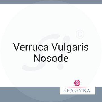 Verruca Vulgaris Nosode Spagyra C 12 Globuli 10 ml
