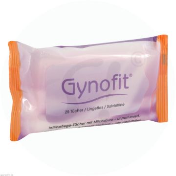 Gynofit Intimpflegetücher 25 Stk. Unparfümiert