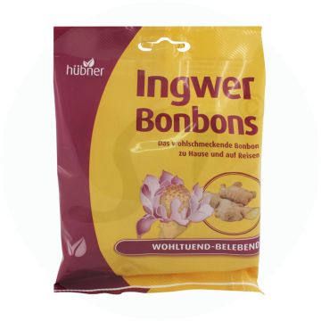 Hübner Ingwer Bonbons 69 g