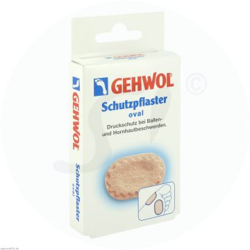 Gehwol Schutzpflaster Oval 4 Stk.