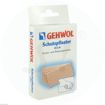 Gehwol Schutzpflaster 4 Stk. Dick