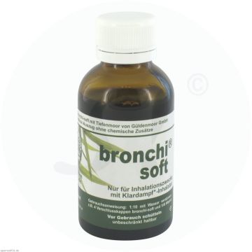 Bronchisoft + Moor-Inhalation